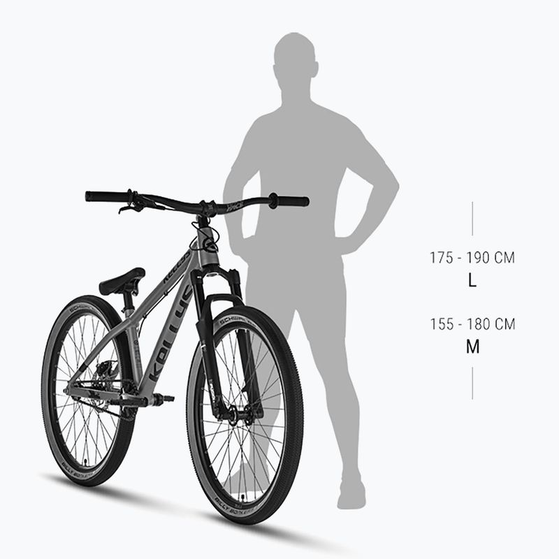 Дърт велосипед Kellys Whip 10 DX 26“ moonstone grey 3