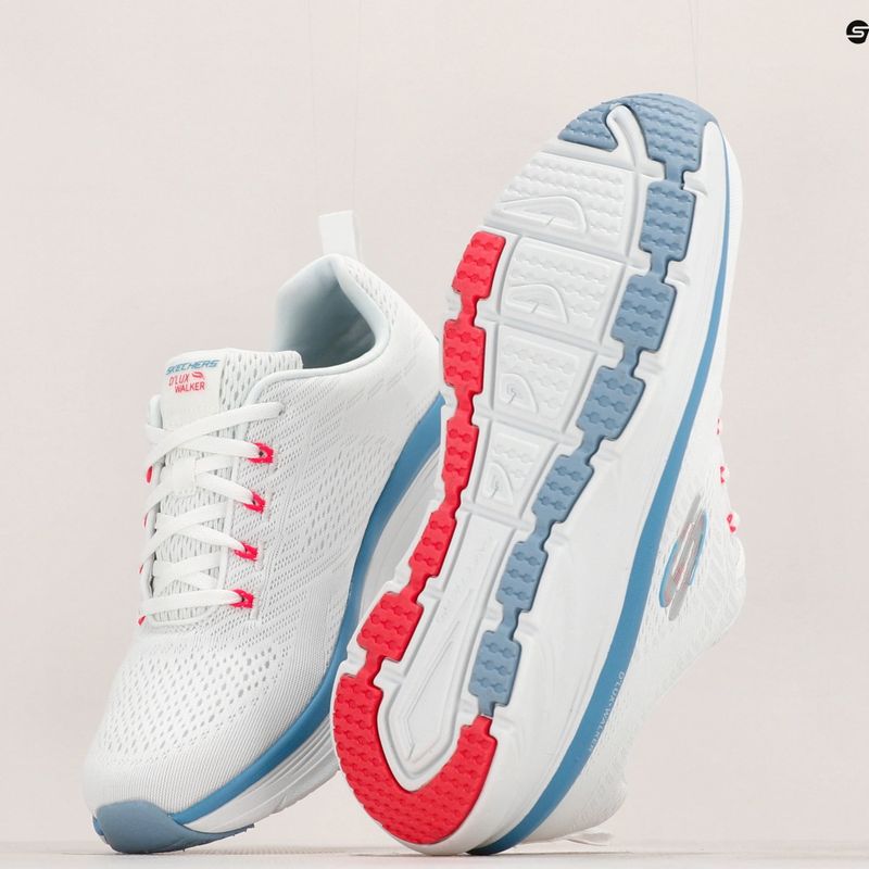 SKECHERS дамски обувки D'Lux Walker Let It Glow white/pink/blue 18