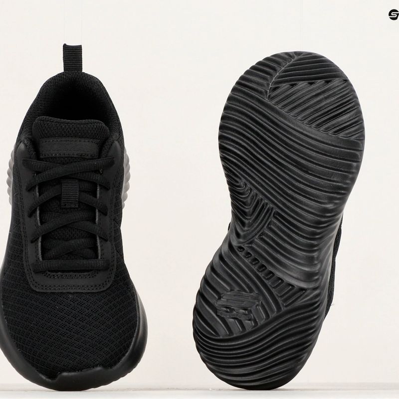 Детски обувки за обучение SKECHERS Bounder Karonik черни 18