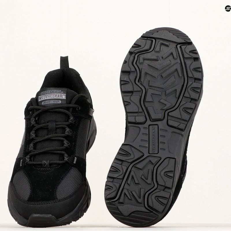 Мъжки ботуши за трекинг SKECHERS Oak Canyon black 18