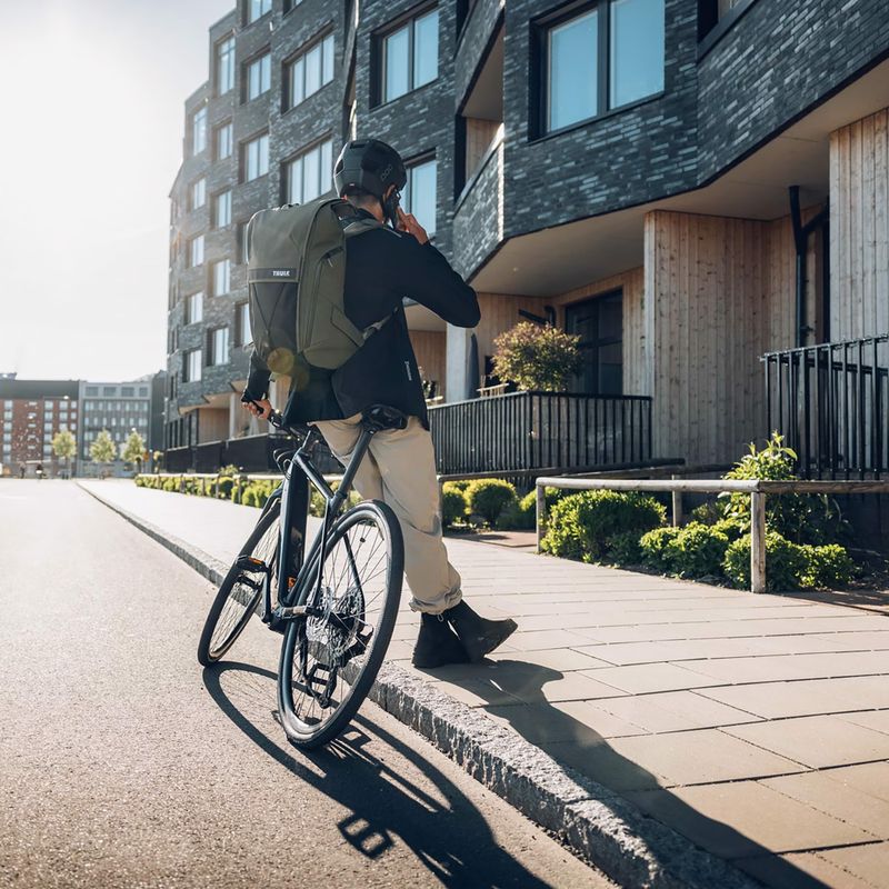 Thule Paramount 20 л мека зелена раница за велосипед 6