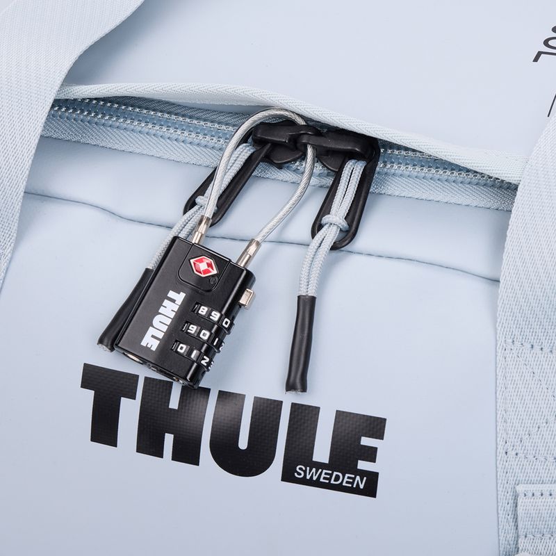 Thule Chasm Recycled Duffel 30 л мека синя пътна чанта 10