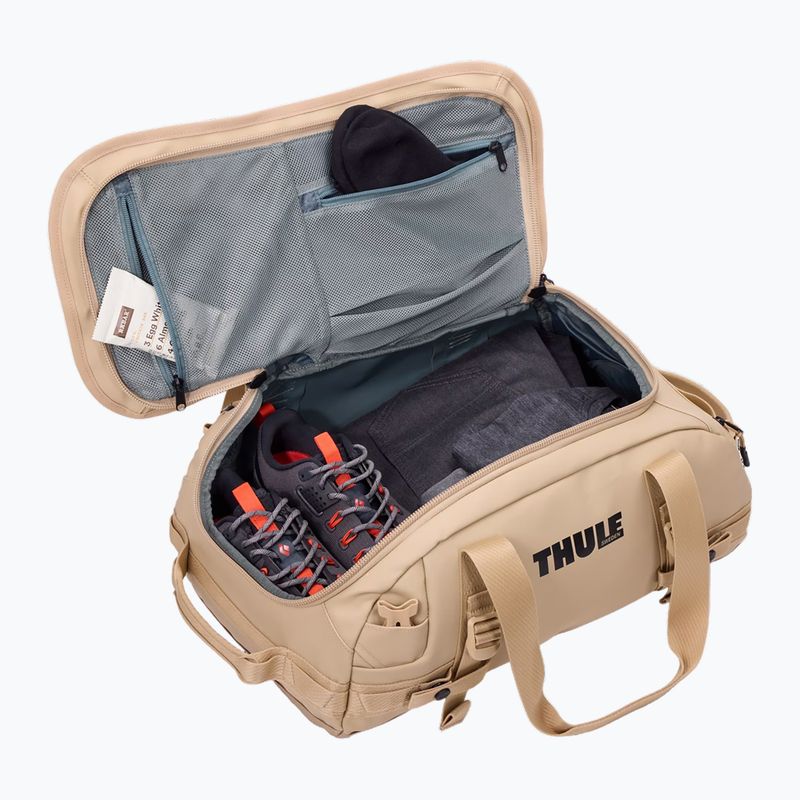 Thule Chasm Recycled Duffel 30 л нежна бежова пътна чанта 3
