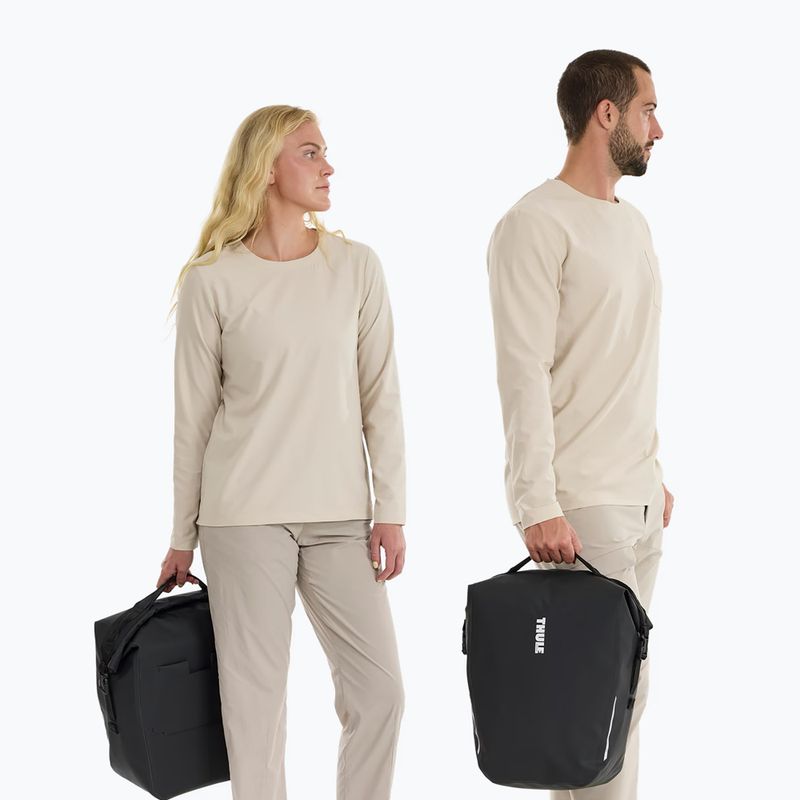 Велосипедна дисага Thule Shield Pannier with InLock 22 l black 5