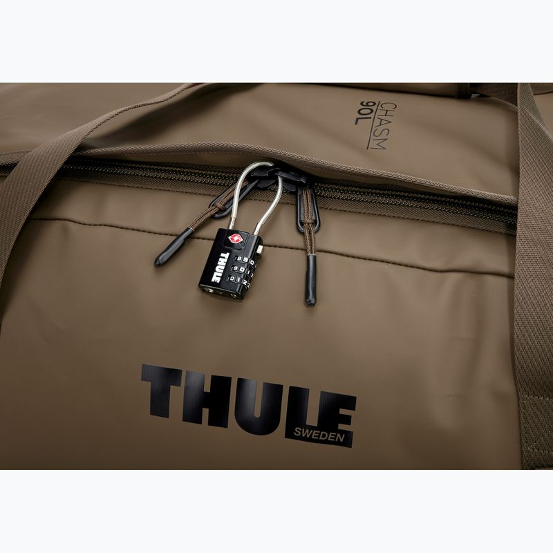 Пътна чанта Thule Chasm Duffel 90 l deep khaki 8