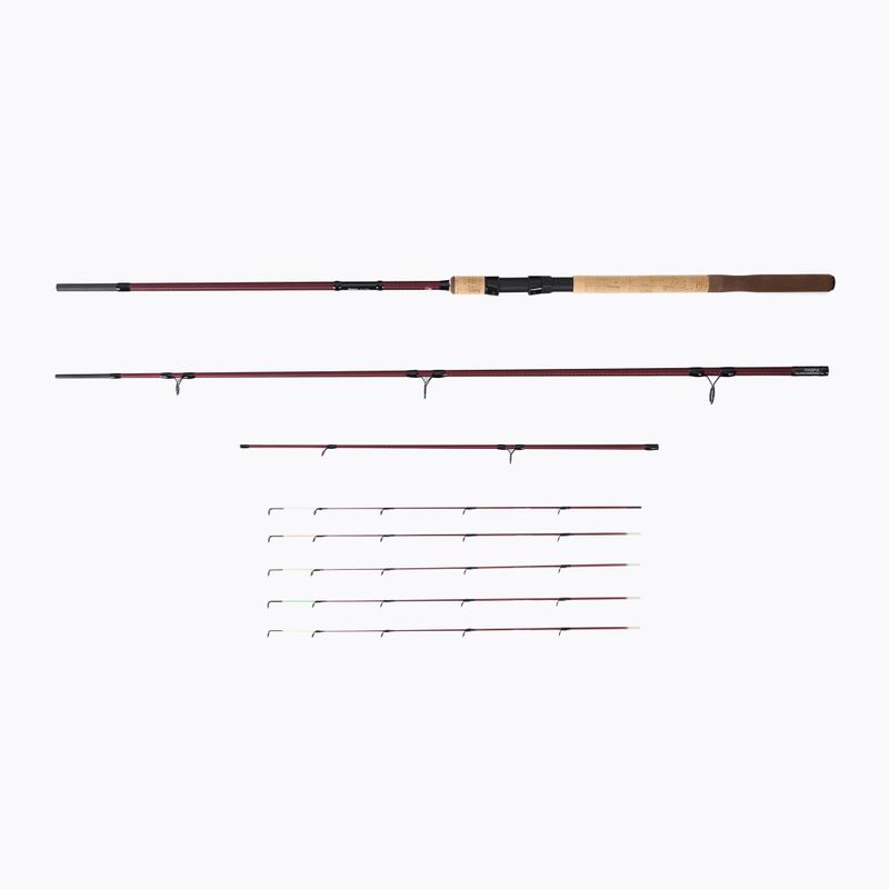 Delphin Magma M3 Light Feeder rod 3 sec red 101000289