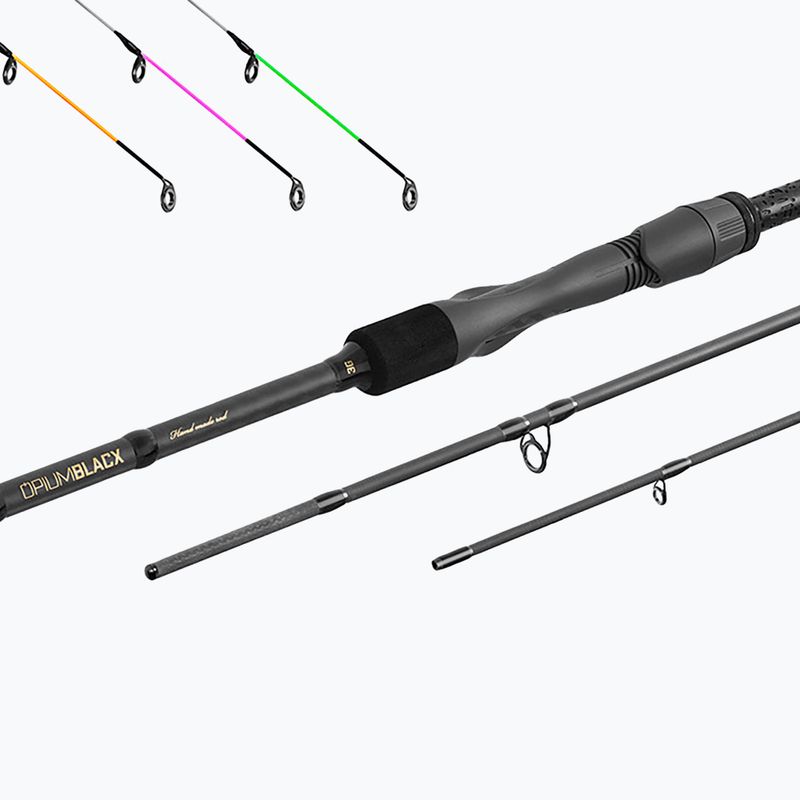 Delphin Opium BlacxFEEDER 3G TechnoCORK фидер прът + 3 накрайника 6