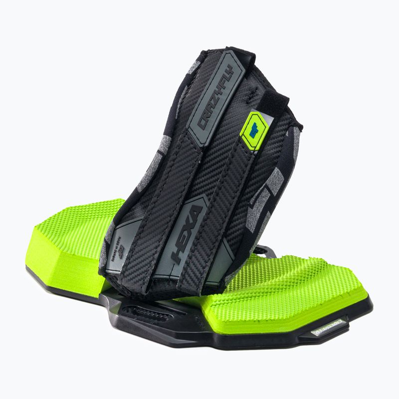 Подложки и ремъци за кайтборд CrazyFly Hexa II LTD Neon navy blue-green T016-0263 2