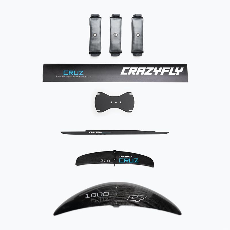 Дъска за кайтсърф + хидрофолио CrazyFly Chill Cruz 1000 blue T011-0011 9