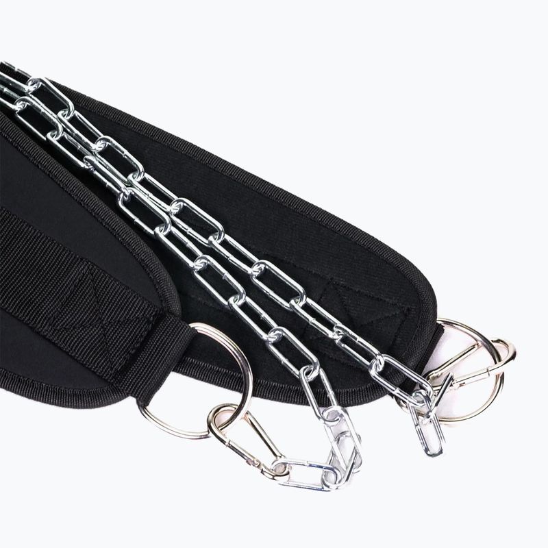 Колан за вдигане на тежести GymBeam Dip Belt black 2