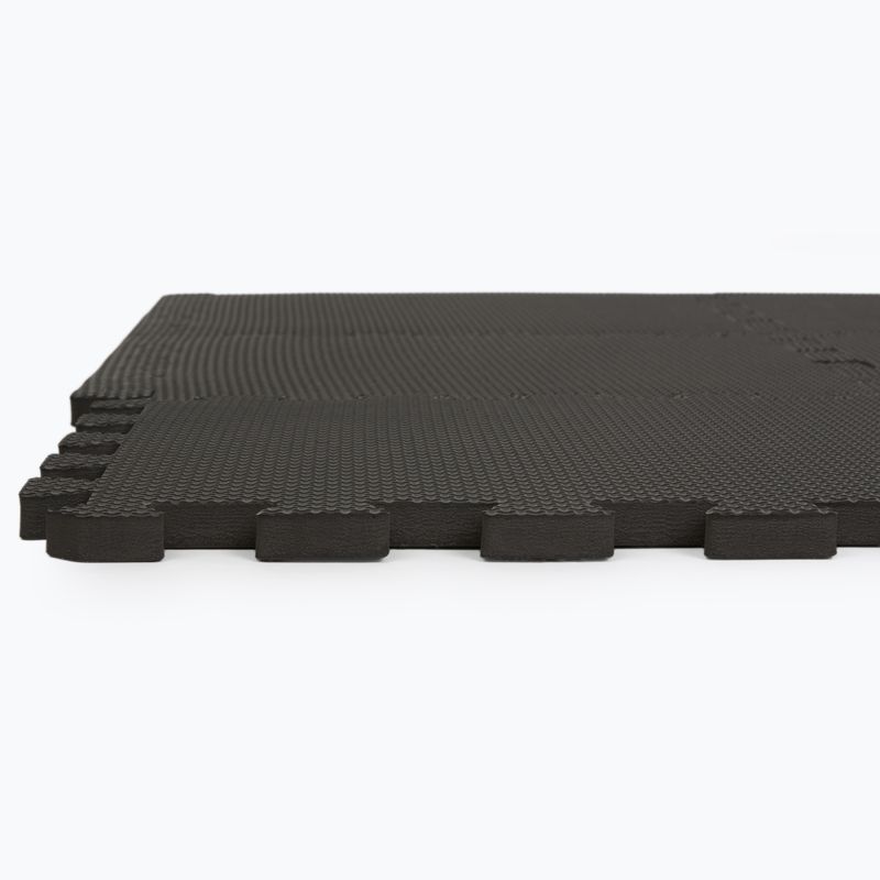 Фитнес постелка GymBeam Puzzle 18 броя 1,2 cm black 8