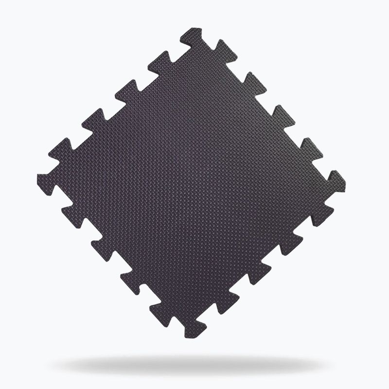 Фитнес постелка GymBeam Puzzle 18 броя 1,2 cm black 9