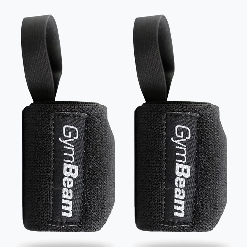 Бинтове за китки GymBeam Press black 2