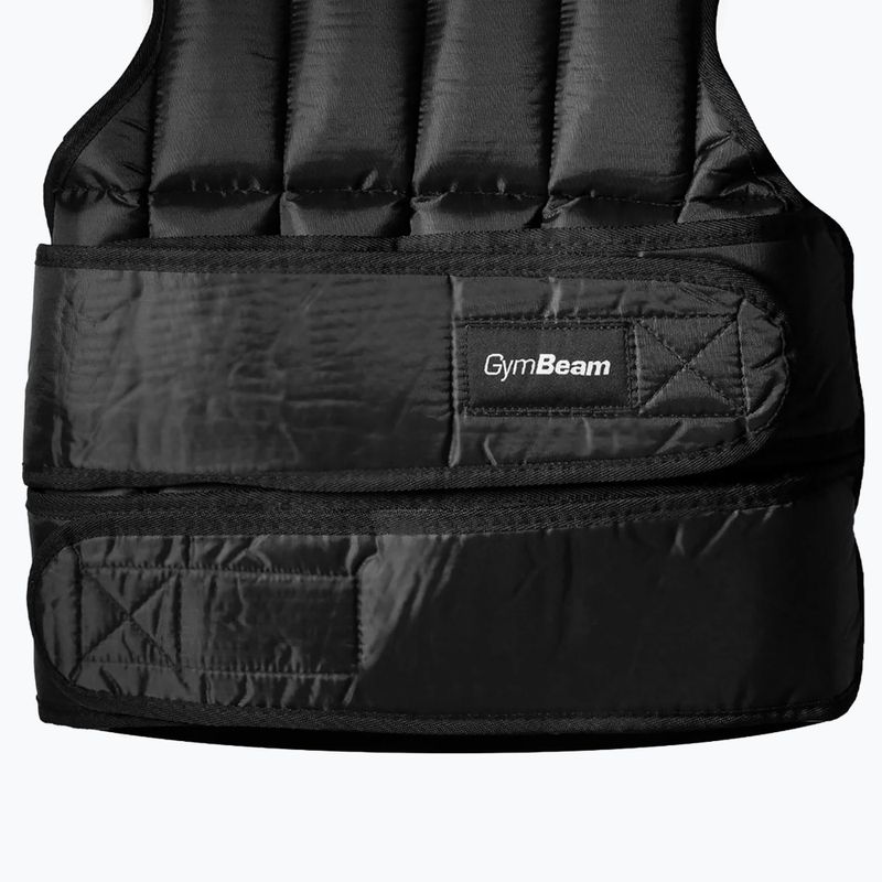 Жилетка с тежести за тренировки GymBeam Weighted Vest 15 kg black 2