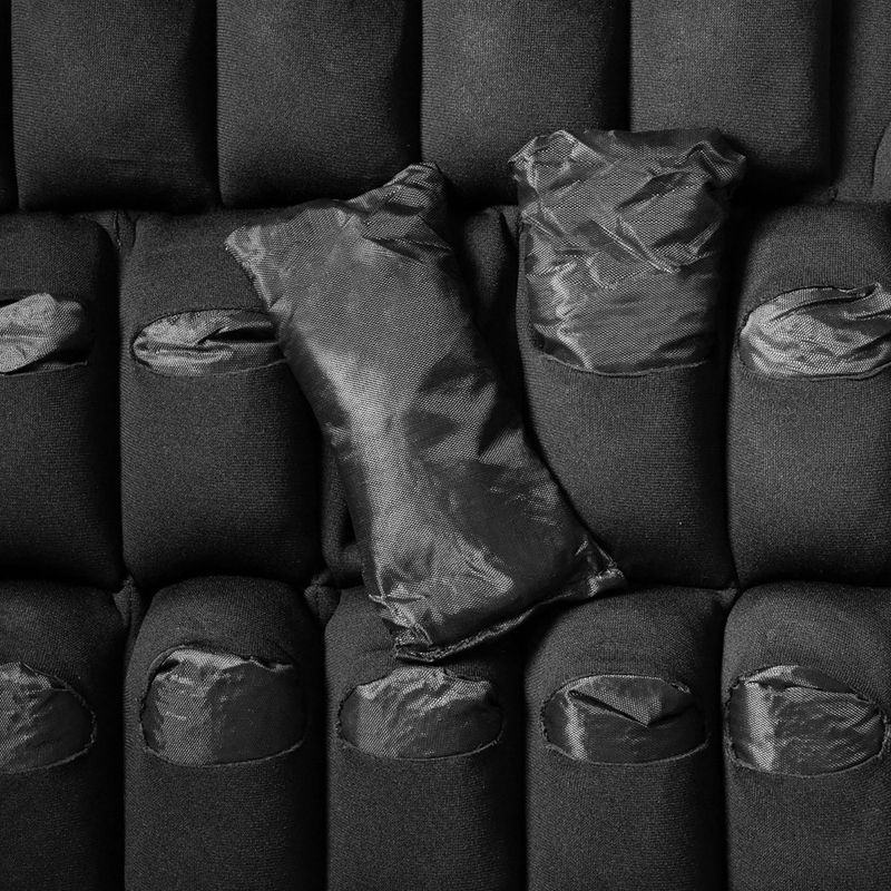 Тренировъчна жилетка с тежести GymBeam 20 kg black 5