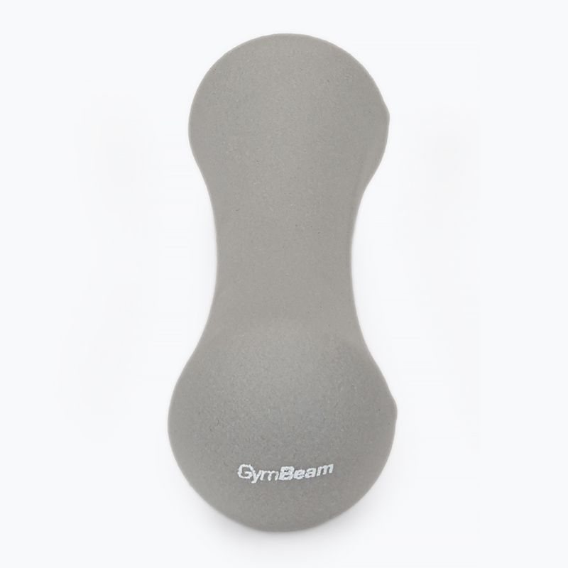 Дъмбели GymBeam Neoprene Dumbbells 2 x 1 kg light grey 2