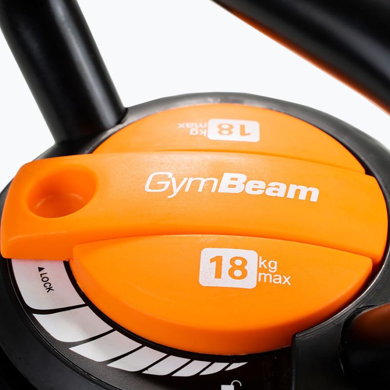Регулируем кетълбел GymBeam Kettlebell Adjustable 18 kg black 5
