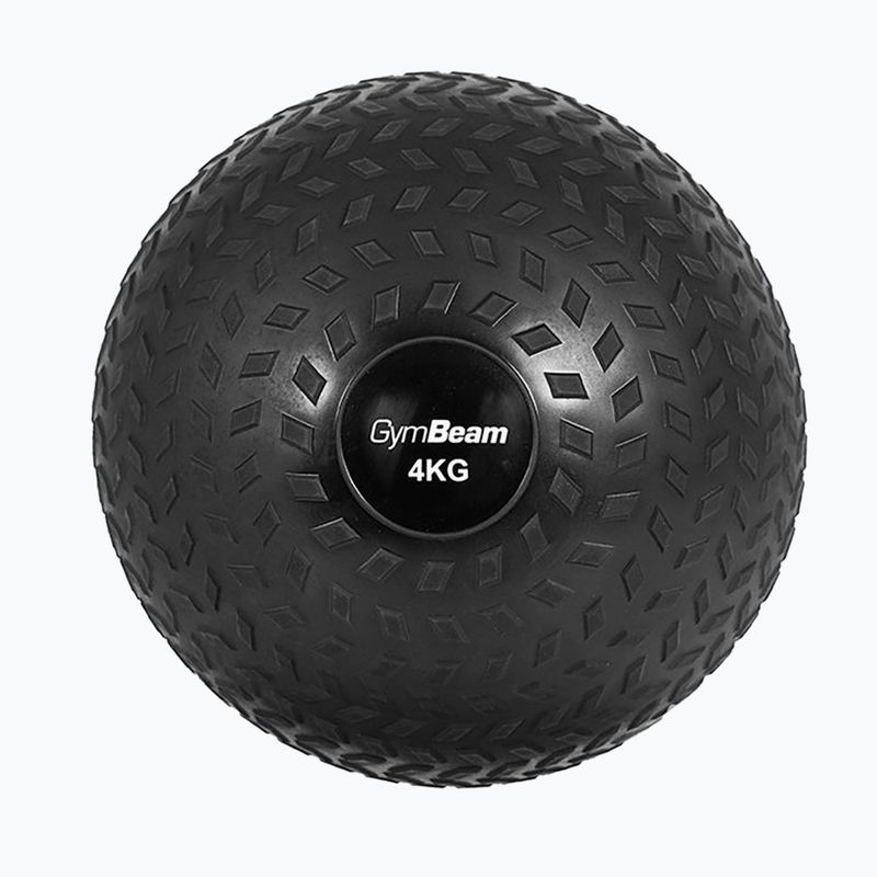 Медицинска топка GymBeam Slam Ball 4 кг черна