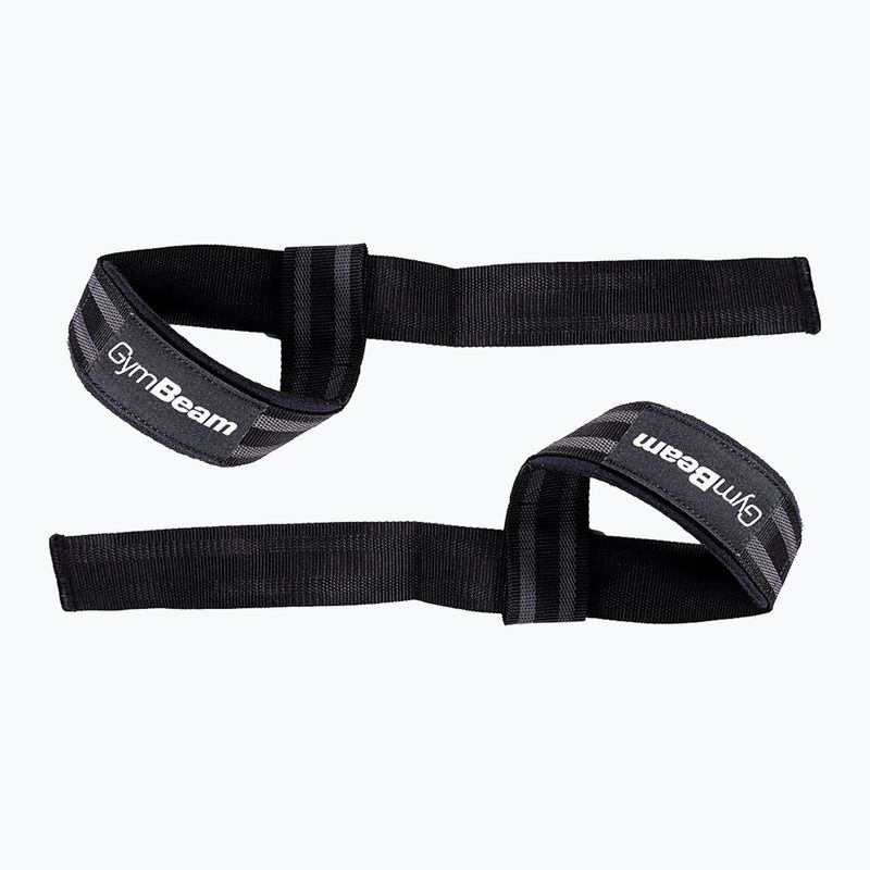 Колани за вдигане на тежести GymBeam LIFT black/grey