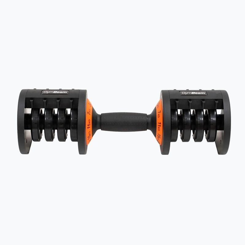 Регулируем дъмбел/гира GymBeam Dumbbell Adjustable 20 kg black 3