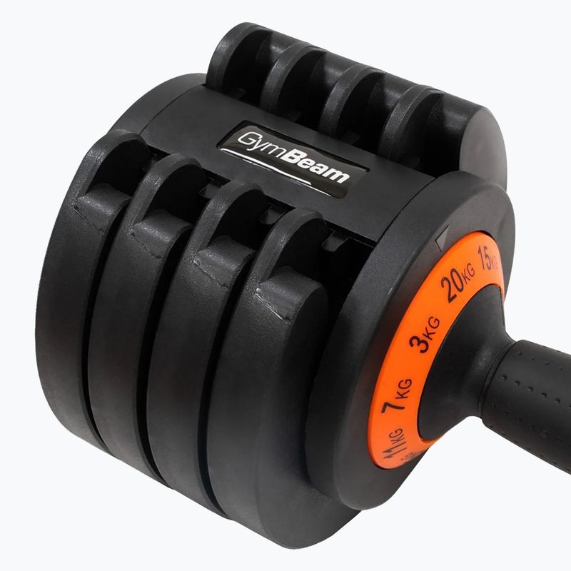 Регулируем дъмбел/гира GymBeam Dumbbell Adjustable 20 kg black 5