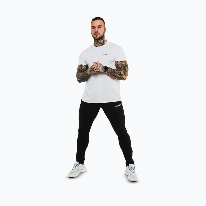 Мъжка тениска GymBeam Basic white 2