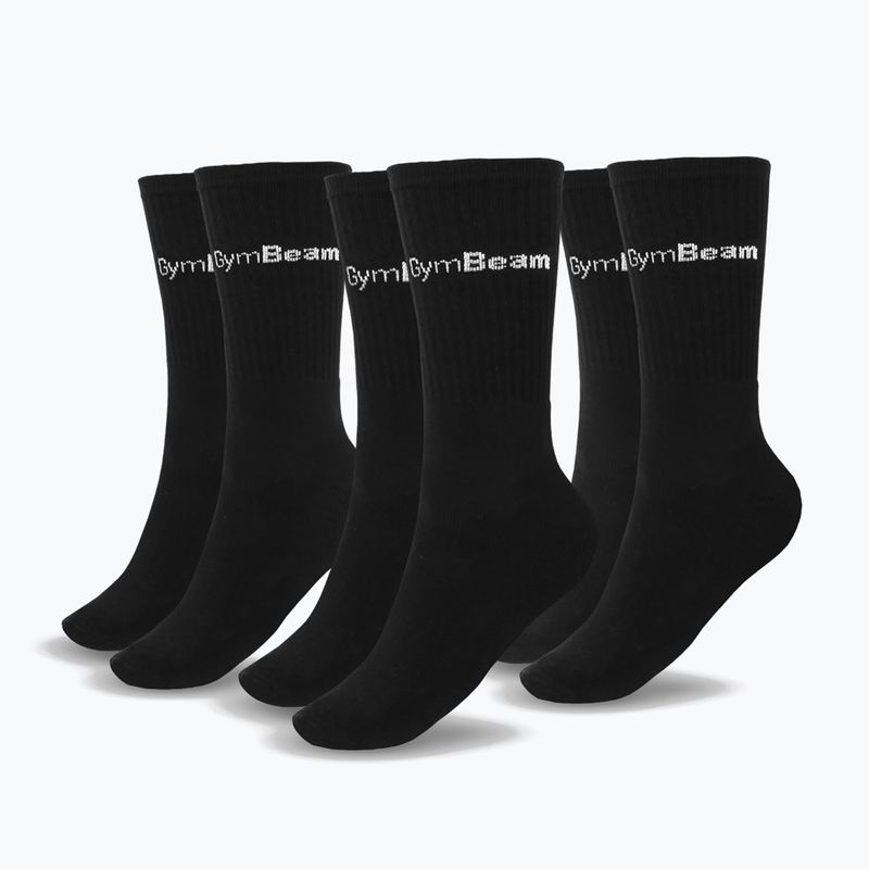 Мъжки чорапи GymBeam 32629 3/4 3 чифта black 2