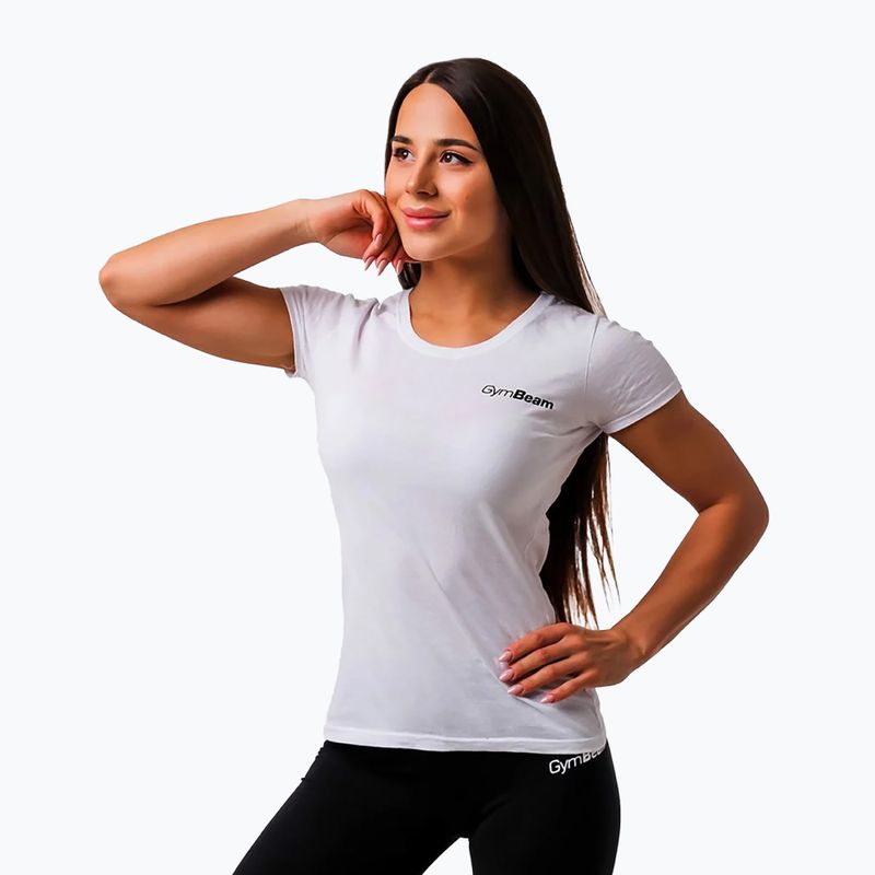 Дамска тениска GymBeam Basic white 3
