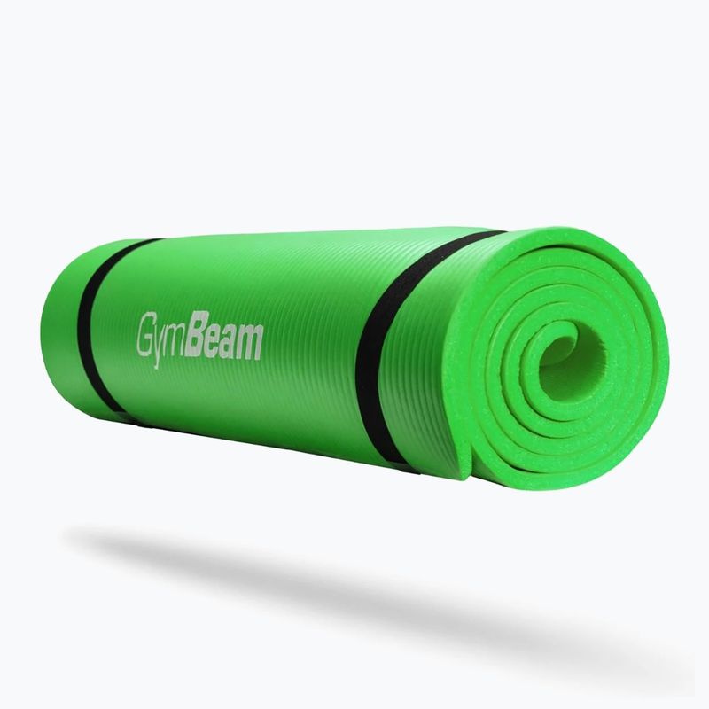 Фитнес подложка GymBeam Yoga Mat green 2