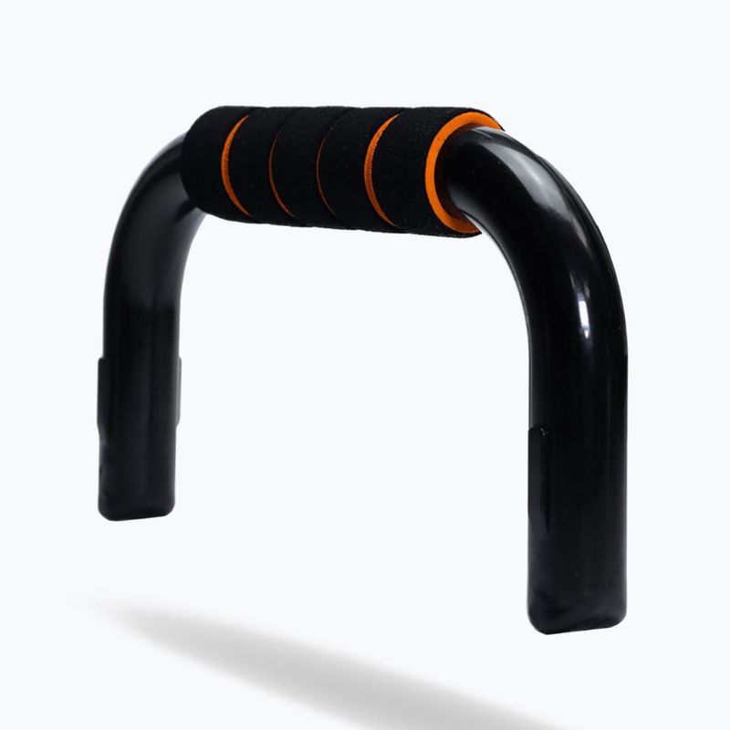 Дръжки за лицеви опори GymBeam black/orange 3