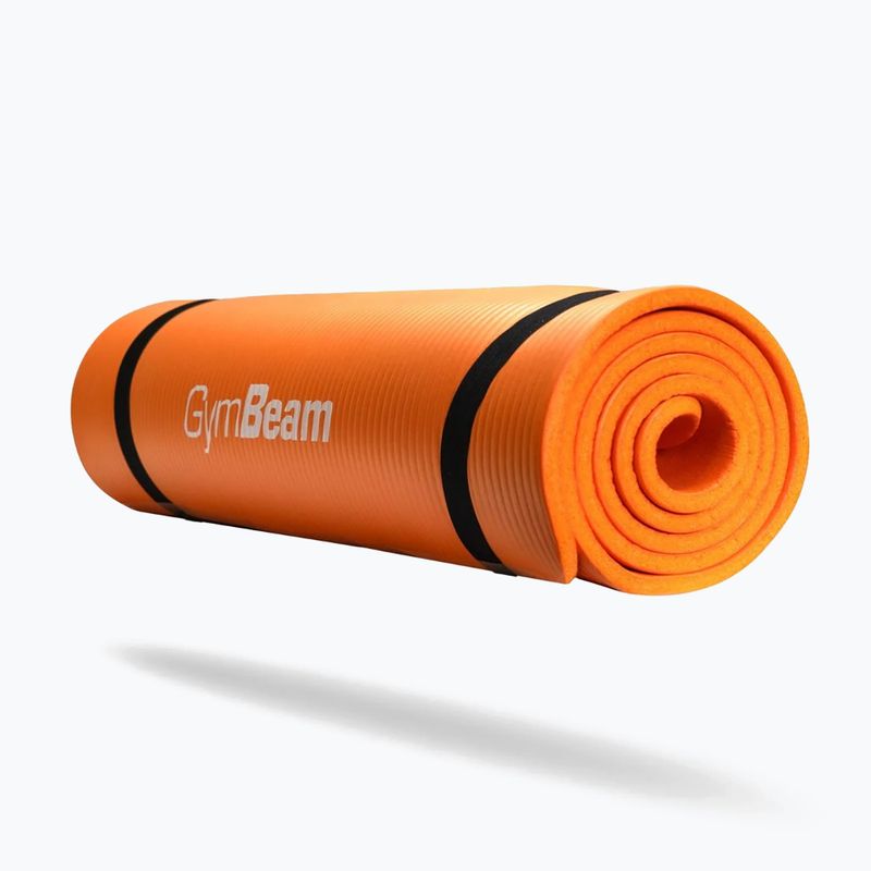 Фитнес постелка GymBeam Yoga 1 cm orange 2