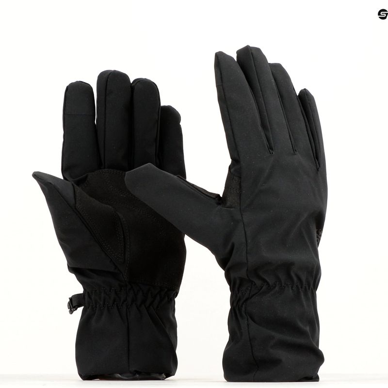Ръкавици за преходи Jack Wolfskin Highloft черни 9
