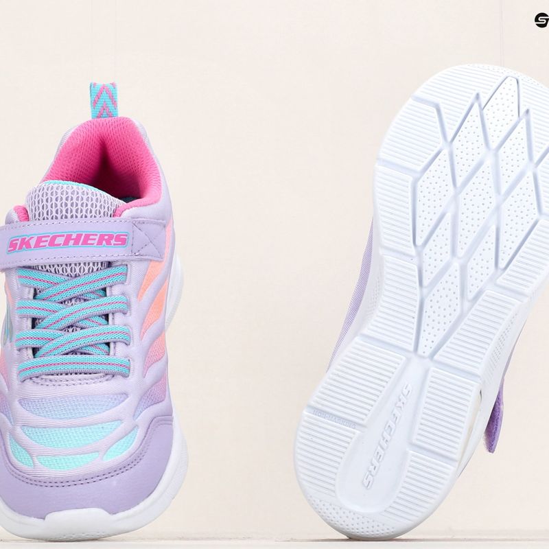Детски обувки за обучение SKECHERS Microspec Max Airy Color lavender/multi 18