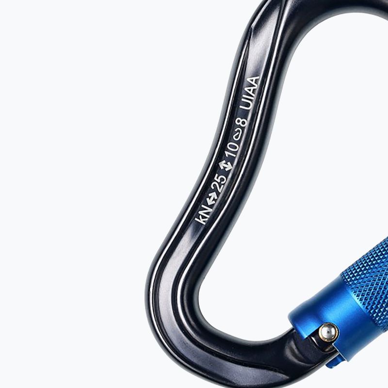 Карабинер Ocun Eagle HMS Triple антрацит 4