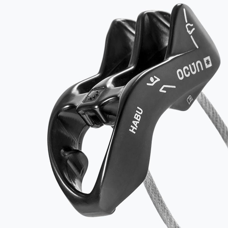 Ocun Belay Eagle Screw/Habu 4714 антрацитен комплект за спускане 3