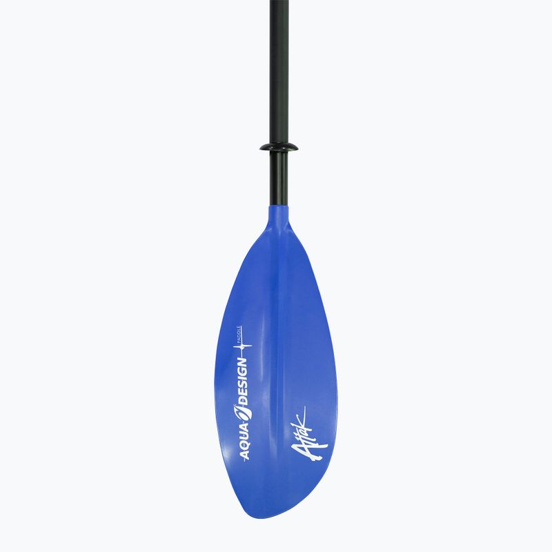 AQUADESIGN K1 Attak 4 синьо гребло за каяк 2