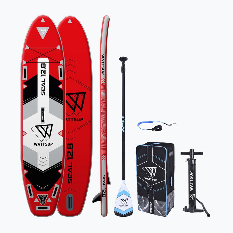 SUP дъска WATTSUP Seal 12'8" red