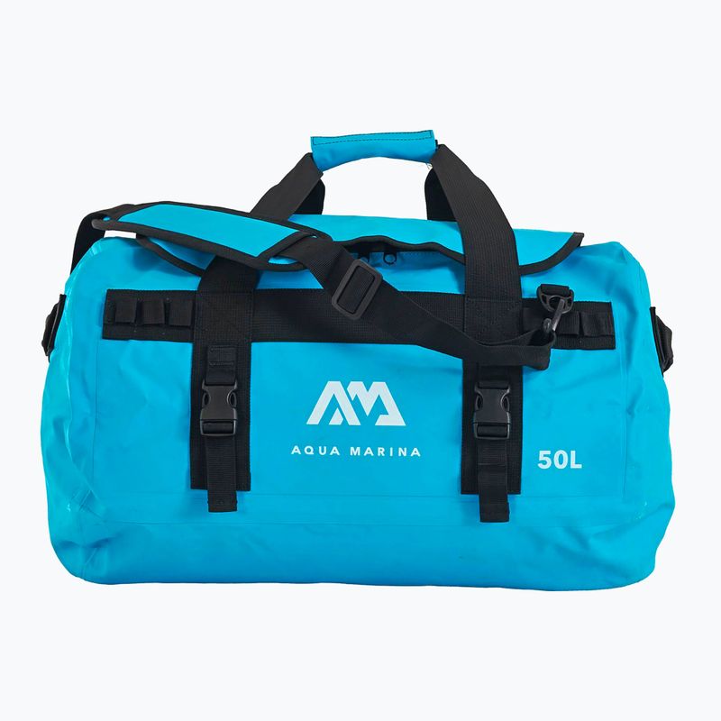 Aqua Marina Водоустойчива чанта Duffle светлосиня B0303039