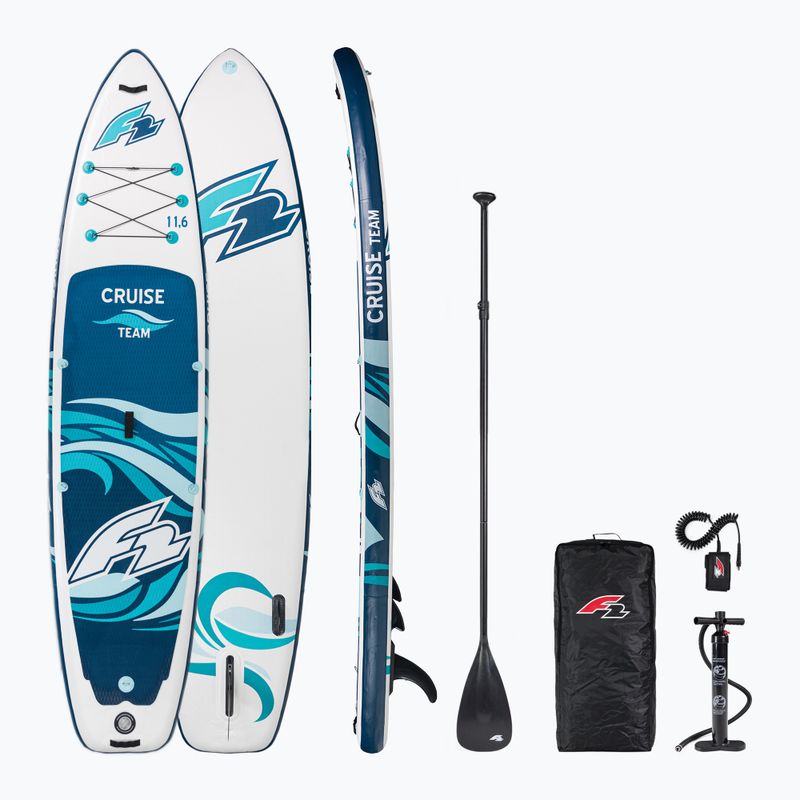 SUP дъска F2 Cruise Hft 11'5' blue F2CRU11.5-22