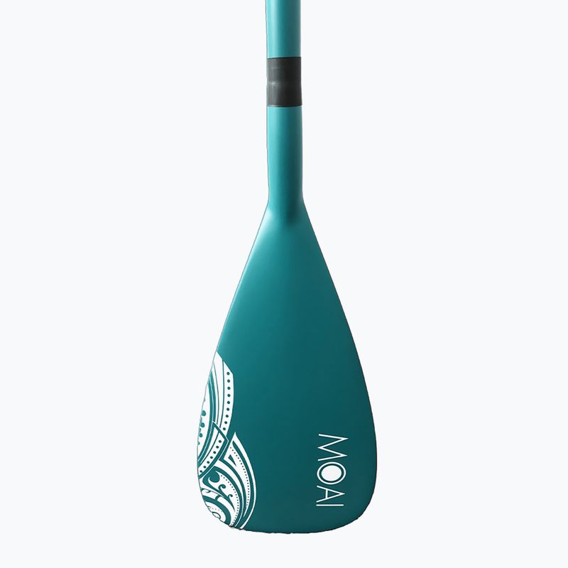 SUP гребло 3 части MOAI Carbon Limited 3D green 5