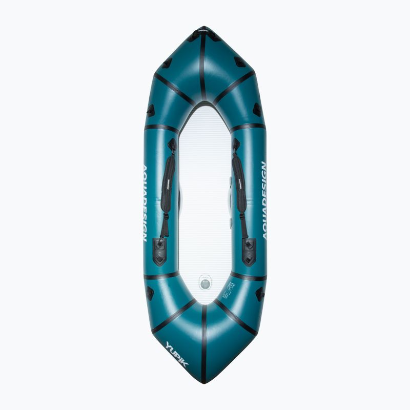 AQUADESIGN Понтон за 1 лице Yupik PVC син