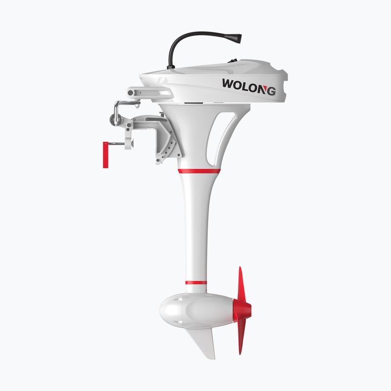 Електрически двигател Wolong Flowstar 1.5 Tiller Shortshaft с батерия white 2