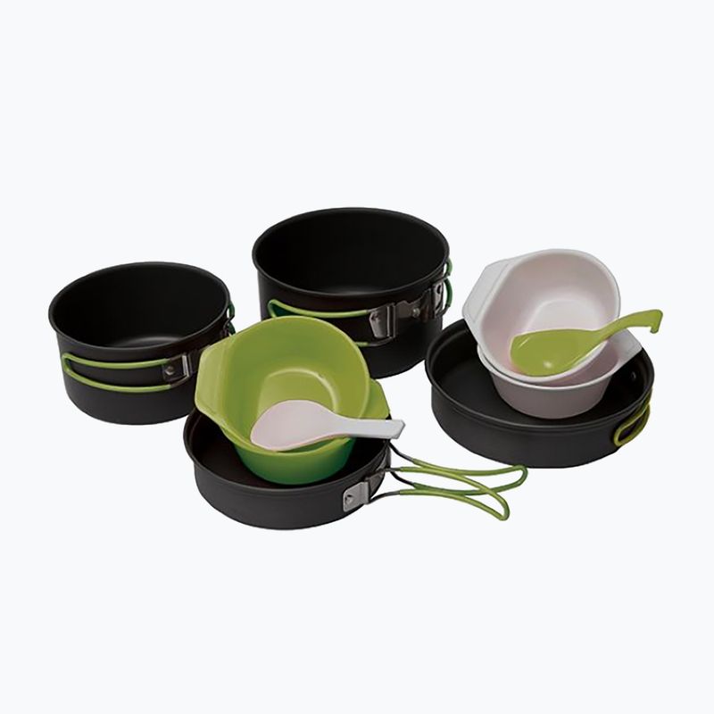 Pinguin Quadri комплект съдове за пътуване черен PI04009 3