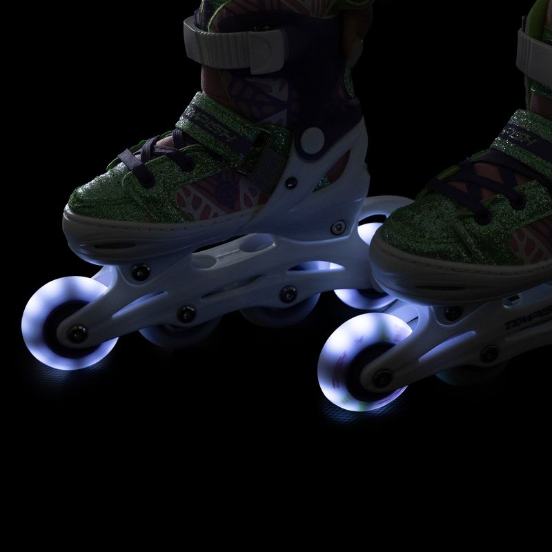 Детски ролери Tempish Bam-Bu Flash white/pink 9