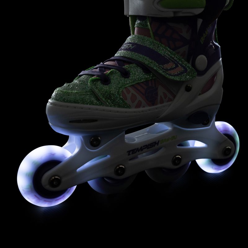 Детски ролери Tempish Bam-Bu Flash white/pink 10