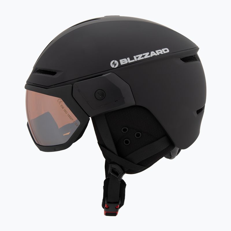 Скиорска каска Blizzard Edge Visor black/mirror smoke 3