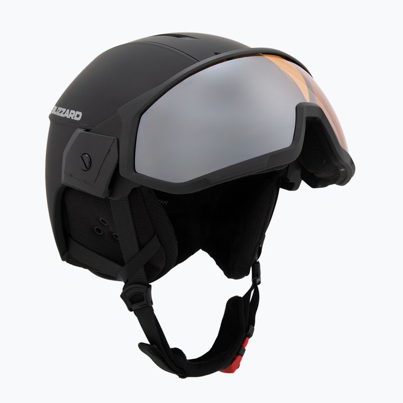 Скиорска каска Blizzard Edge Visor black/mirror smoke 9