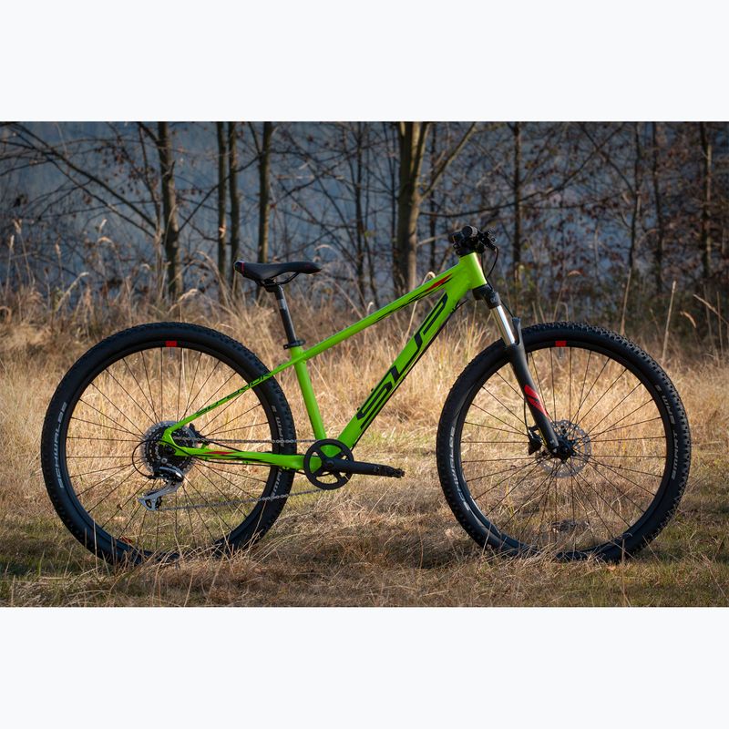 Детски велосипед Superior RACER XC 27 DB matte lime/red 2