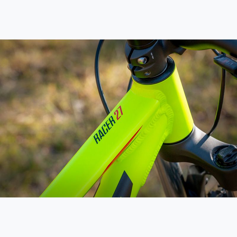 Детски велосипед Superior RACER XC 27 DB matte lime/red 5