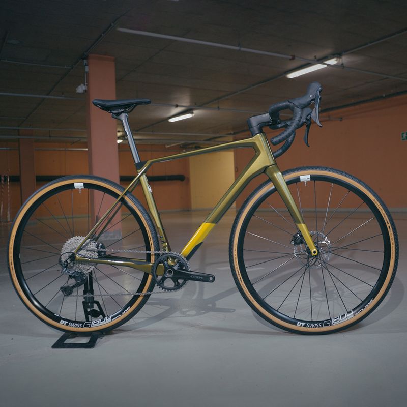 Колело за чакъл Superior X-ROAD Team Comp GR gloss olive/chrome 6